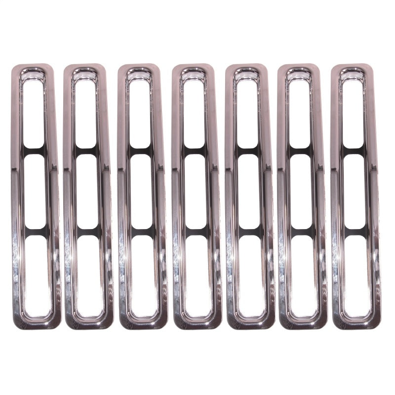 Rugged Ridge Grille Inserts Chrome 87-95 Jeep Wrangler YJ | Dirty Garage