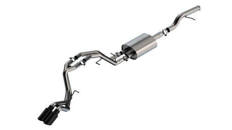 Borla 21-22 Chevrolet Tahoe 5.3L V8 AT 2/4WD S-type Cat-back Exhaust (Black Chrome) | Dirty Garage