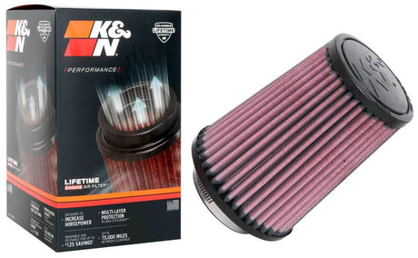 Universal Rubber Filter 2-1/2in Flg/4-1/2in OD B/3-1/2in OD T/6in H - Black Top - View 6 | Dirty Garage