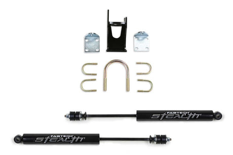 2005-2021 Super Duty 4WD Opposing Style Dual Stealth Steering Stabilizer Kit | Dirty Garage
