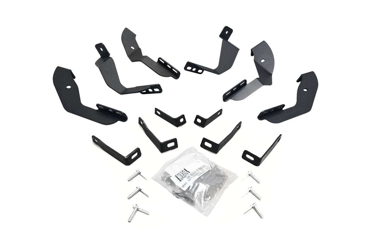 2015-2019 GM HD Crew Cab Length Nerf Bars Mount Kit | Dirty Garage
