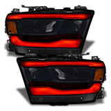 2019-2024 Ram 1500 RGB+W Reflector Headlight DRL Upgrade Kit - View 4 | Dirty Garage