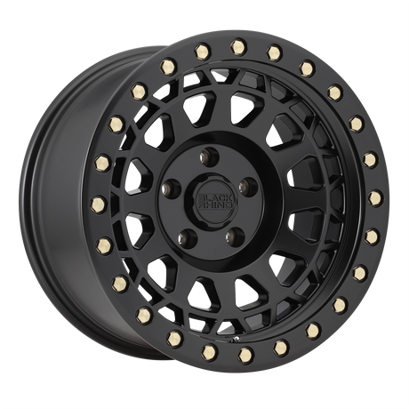 Black Rhino Primm Matte Black w/ Brass Bolts Wheel | Dirty Garage