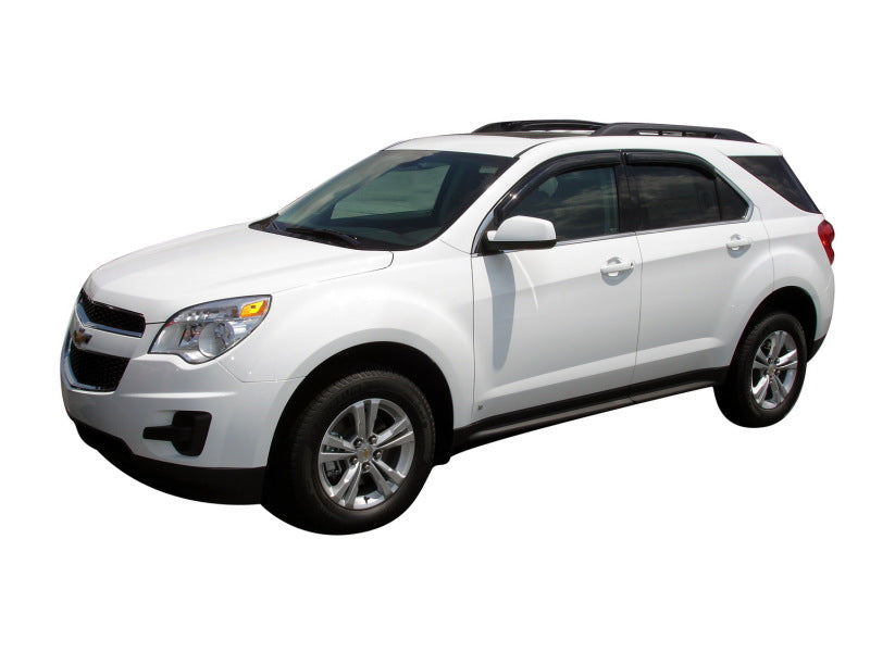 2010-2017 Equinox Ventvisor Outside Mount Window Deflectors 4-Piece Smoke - View 2 | Dirty Garage