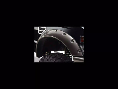 1987-1995 Wrangler YJ Cutout Style Flares 4pc - Black - View 5 | Dirty Garage