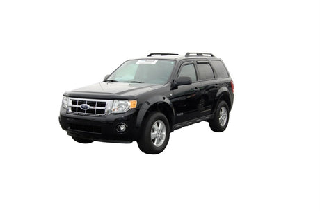 2008-2012 Escape Front & Rear Window Deflectors Smoke 4-Piece - View 4 | Dirty Garage