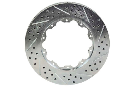 Universal Slot Drill Rotor Ring Replacement Drivers Side | Dirty Garage