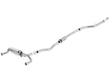 Borla 13-16 BMW 335i / 435i Atak Cat back SS 3.0in, 2.25in 3.5in Tip Single Rolled - View 3 | Dirty Garage