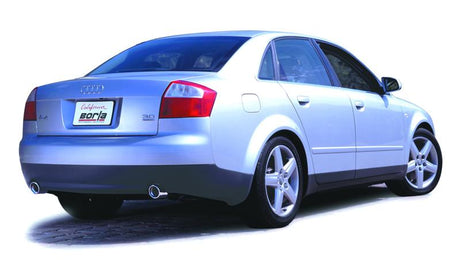 Borla Cat Back system for 02-08 Audi A4 Quattro 2.0L 4cyl - View 2 | Dirty Garage