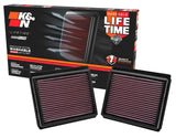 Replacement Air Filter M35 3.5L V6; 2009-2010 (2 PER BOX) - View 13 | Dirty Garage