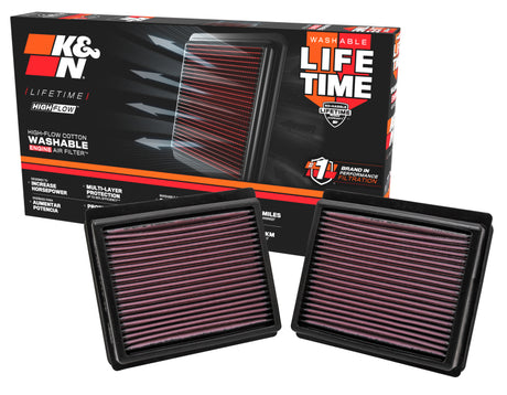 Replacement Air Filter M35 3.5L V6; 2009-2010 (2 PER BOX) - View 13 | Dirty Garage