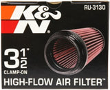 Universal Filter Universal Rubber Filter 3 1/2 inch Flange 4 5/8 inch Base 3 1/2 inch Top 7 inch Height - View 19 | Dirty Garage