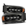 2002-2005 Ram HD Nova-Series LED Projector Alpha Black Headlights Active Light Sequential Signal | Dirty Garage