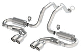 Borla Corvette Z06 Aggressive Catback Exhaust - View 3 | Dirty Garage