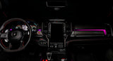 2019-2022 Ram 1500 Fiber Optic LED Interior Ambient Dash Kit 3 piece - View 2 | Dirty Garage