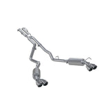 2020-2021 Explorer 3.0L Ecoboost 2.5" Dual Rear Exit w Quad Tips | Dirty Garage