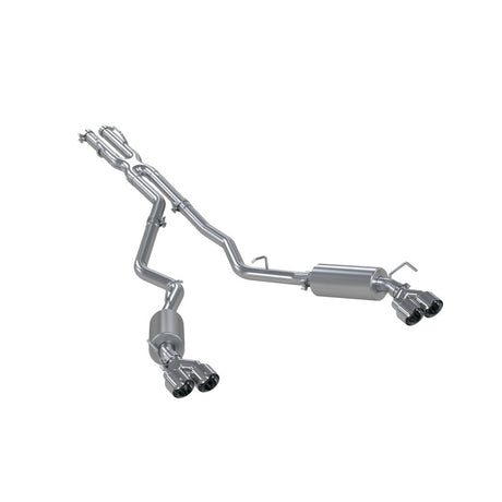 2020-2021 Explorer 3.0L Ecoboost 2.5" Dual Rear Exit w Quad Tips | Dirty Garage
