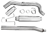 2011-2013 Superduty 6.2L 4" Cat Back Single Side Alum Exhaust System - View 2 | Dirty Garage