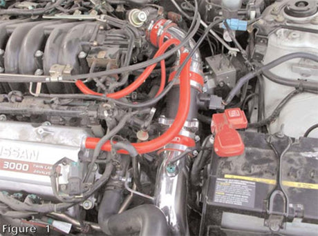 2000-2001 Maxima Polished Cold Air Intake - View 5 | Dirty Garage