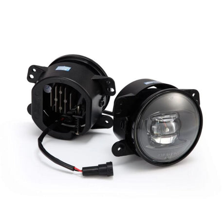 Universal DoubleTap Dual Color LED Projector Fog Lights White Amber | Dirty Garage