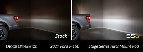 2021-2023 F-150 Hitch Mount LED Pod Reverse Kit - View 2 | Dirty Garage