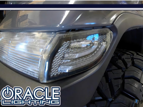 2018-2024 Wrangler Smoked Lens LED Front Sidemarkers - View 5 | Dirty Garage