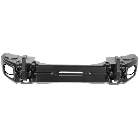 Rugged Ridge 07-18 Jeep Wrangler JK Arcus Front Bumper Set w/Tray & Hooks - View 6 | Dirty Garage
