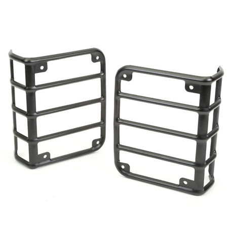 Rugged Ridge 07-18 Jeep Wrangler Textured Black Tail Light Euro Guards | Dirty Garage