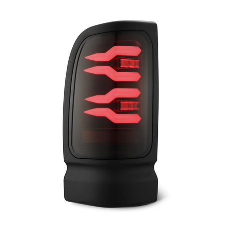 1994-2001 Ram 1500 HD Luxx-Series Black LED Tail Lights - View 8 | Dirty Garage