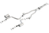 Borla 2015 Dodge Challenger Hellcat 6.2L V8 ATAK Catback Exhaust No Tips Factory Valance - View 4 | Dirty Garage
