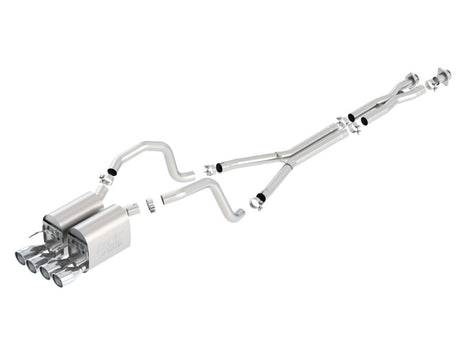 Borla 05-08 Chevrolet Corvette Coupe/Convertible 2dr 6.2L 8cyl AT/MT 6spd ATAK SS Catback Exhaust - View 3 | Dirty Garage