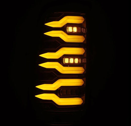 1999-2006 GM HD Luxx-Series LED Tail Lights Black - View 5 | Dirty Garage