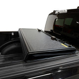 Westin 15-25 Ford F-150 5ft. 7in. Bed Hard Tri-Fold Tonneau Cover - Black - View 7 | Dirty Garage