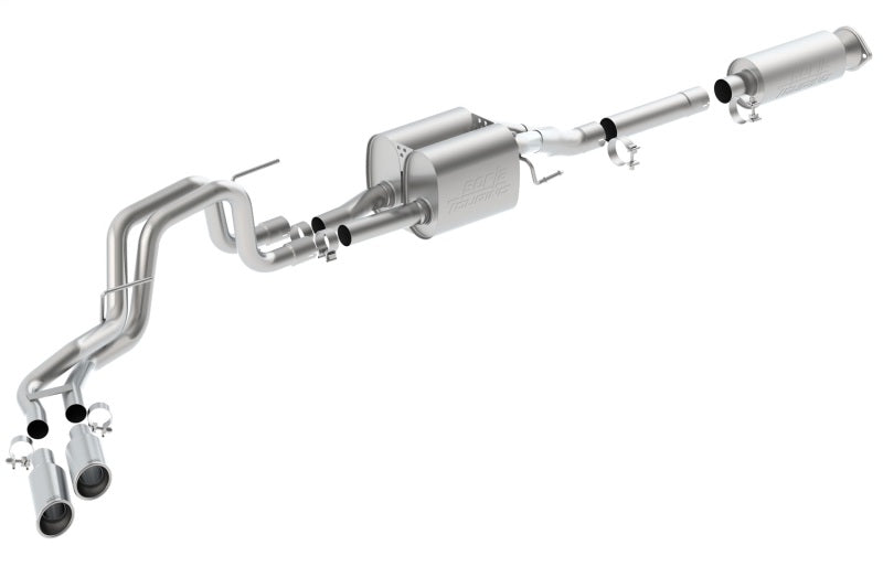 Borla 10-12 Ford F-150 Raptor 6.2L V8 2/4WD AT Touring SS Catback Exhaust | Dirty Garage