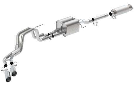 Borla 10-12 Ford F-150 Raptor 6.2L V8 2/4WD AT Touring SS Catback Exhaust | Dirty Garage