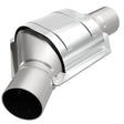 Universal 2.25 Angled Inlet Catalytic Converter | Dirty Garage