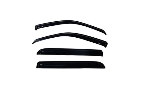 2002-2010 Explorer Ventvisor Outside Mount Window Deflectors Smoke 4-Piece | Dirty Garage