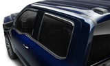 2015-2018 F-150 Supercrew Front and Rear Smoke Ventvisor In-Channel Window Deflectors 4-Piece - View 4 | Dirty Garage