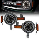 Oracle 2021+ Ford Bronco Oculus Bi-LED Projector Headlights w/ Heated Lenses | Dirty Garage