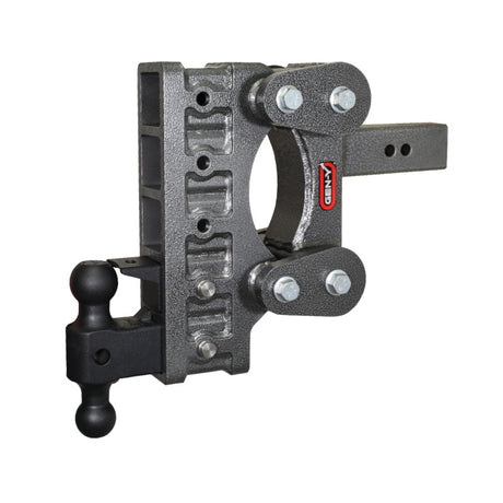 Gen-Y The Boss Torsion-Flex 2.5in Shank 9in Drop 21K Hitch w/GH-061 Dual-Ball/GH-062 Pintle Lock - View 2 | Dirty Garage