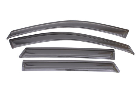 2013-2018 Santa Fe Ventvisor Outside Mount Window Deflectors Smoke 4-Piece | Dirty Garage
