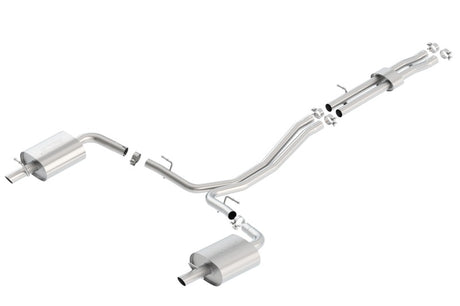 Borla 2016 Ford Explorer 3.5L EcoBoost Dual Split Rear Ext SS S-Type CB Exhaust (No Tips) - View 2 | Dirty Garage
