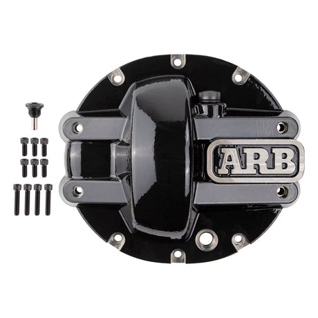 1980-2012 Colorado/K10/K10 Suburban/Canyon Diff Cover Chevy 10-Bolt Black - View 2 | Dirty Garage