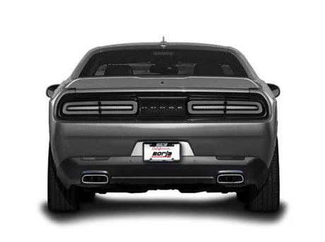 Borla 2015 Dodge Challenger 3.6L V6 S-TYPE Catback Exhaust No Tips Factory Valance - View 5 | Dirty Garage