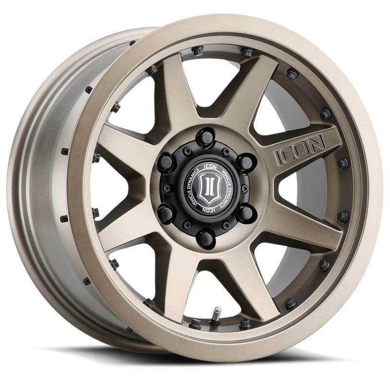 Universal Rebound Pro 17x8.5 Bronze Wheel 6x5.5 0mm Offset 4.75" BS 106.1mm Bore | Dirty Garage