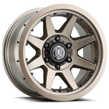 Universal Rebound Pro 17x8.5 Bronze Wheel 6x5.5 0mm Offset 4.75" BS 106.1mm Bore | Dirty Garage