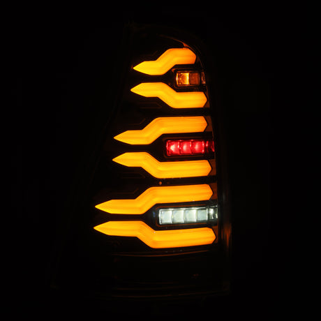 2003-2009 4Runner Luxx-Series LED Tail Lights Alpha Black - View 4 | Dirty Garage