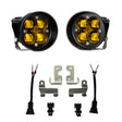 2012-2021 Tacoma Tundra 4Runner Squadron-R Fog Pocket Light Kit SAE Amber | Dirty Garage