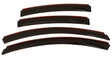 2011-2017 Regal Ventvisor In-Channel Front Rear Window Deflectors 4-Piece Smoke | Dirty Garage