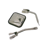 Rugged Ridge 55-86 Jeep CJ Chrome Mirror Head - View 2 | Dirty Garage